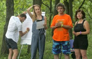 Participants of the First gathering of International Leader Movement