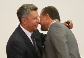 Yuriy Boyko and Viktor Baloga