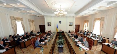 The meeting of the Cabinet of Ministers