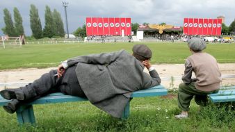 Members of the film crew