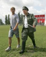 Members of the film crew