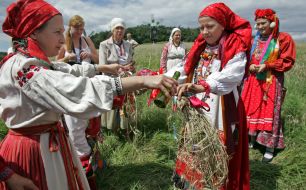 Participants of "Reaping 2011. Wedding" festival