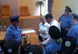 Yulia Timoshenko and Yuriy Sukhov