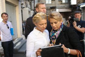 Yulia Timoshenko and Marina Soroka