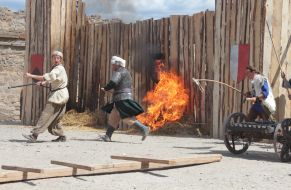 Participants of the mass battle