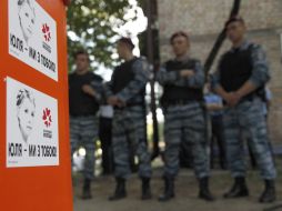 Soldiers of Special Forces "Berkut"