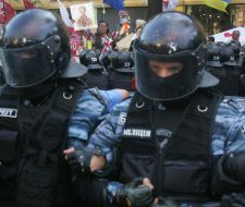 Soldiers of Special Forces "Berkut" 