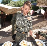 Cossack military-patriotic camp