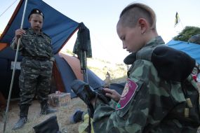 Cossack military-patriotic camp
