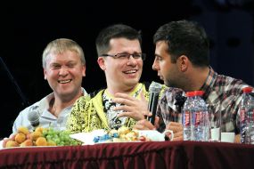 Sergey Svetlakov, Garik Kharlamov, Ivan Urgant