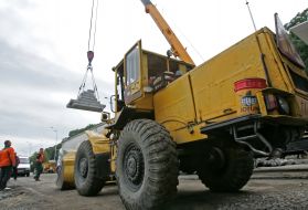 Construction of road junction