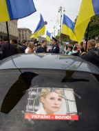 State Traffic Inspection stopped an autocade of supporters of Timoshenko