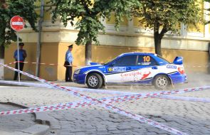 Participant of rally