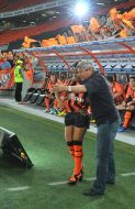 Gaytana and Mircea Lucescu