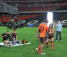 Dario Srna and Gaytana