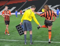 Dario Srna and Gaytana