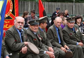 Veterans of the Ukrainian insurgent army