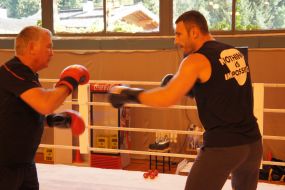 Fritz Zdunek and  Vitaliy Klichko