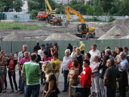 The action against the construction of the shopping center