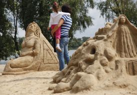 Песчаная скульптура