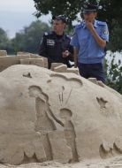 Песчаная скульптура