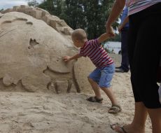 Песчаная скульптура