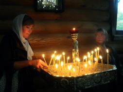 В храме в честь иконы Божьей Матери