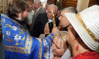 В храме в честь иконы Божьей Матери