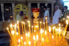 В храме в честь иконы Божьей Матери 