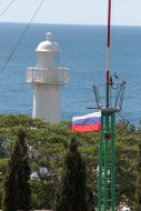 Lighthouse at Cape Sarich