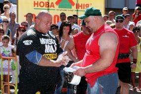 Konstantin Ilyin and Sergey Oleolenko