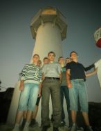 Students demand to return to Ukraine a lighthouse at Cape Sarich