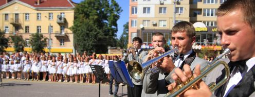 Establishing a record of Ukraine for the anthems