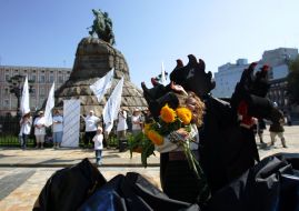 Participants of the rally "For the step to independence"