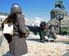 Participants of the action "A footstep away from independence"