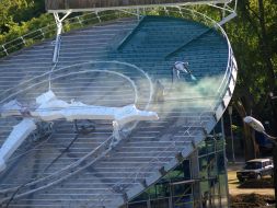 Construction of floral clock
