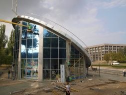 Construction of floral clock