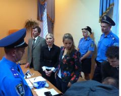 Nikolay Siryi and Yulia Timoshenko with daughter