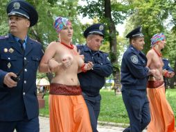 Активистки FEMEN