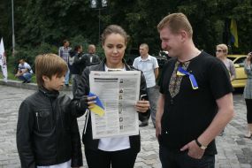 Nataliya Korolevskaya with son