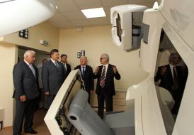 Viktor Yanukovich, Anatoliy Prisyazhnyuk and Aleksandr Anishchenko