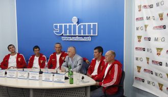 Press-conference participants