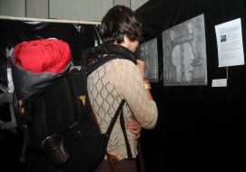 Visitor of exhibition