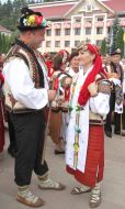 Participants of the International Guzul festival
