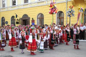 Participants of the International Guzul festival