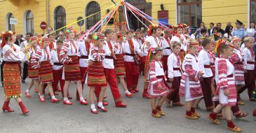 Participants of the International Guzul festival