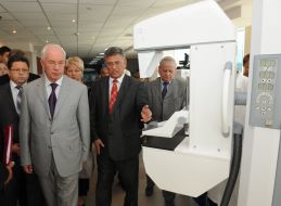 Nikolay Azarov, Aleksandr Vereshchak and Raisa Moiseenko