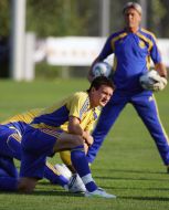 Игроки сборной команды Украины по футболу