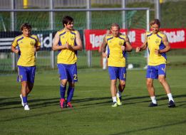 Анатолий Тимощук, Андрей Воронин и Андрей Воронин