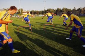 Игроки сборной команды Украины по футболу